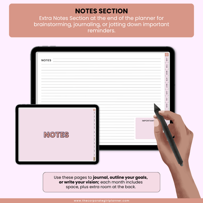 The Corporate Girl Daily Digital Planner 2025 (Digital Download)