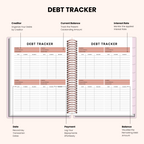 The Corporate Girl Planner, 6 month, Undated, Pink, Rosegold, 260 pages