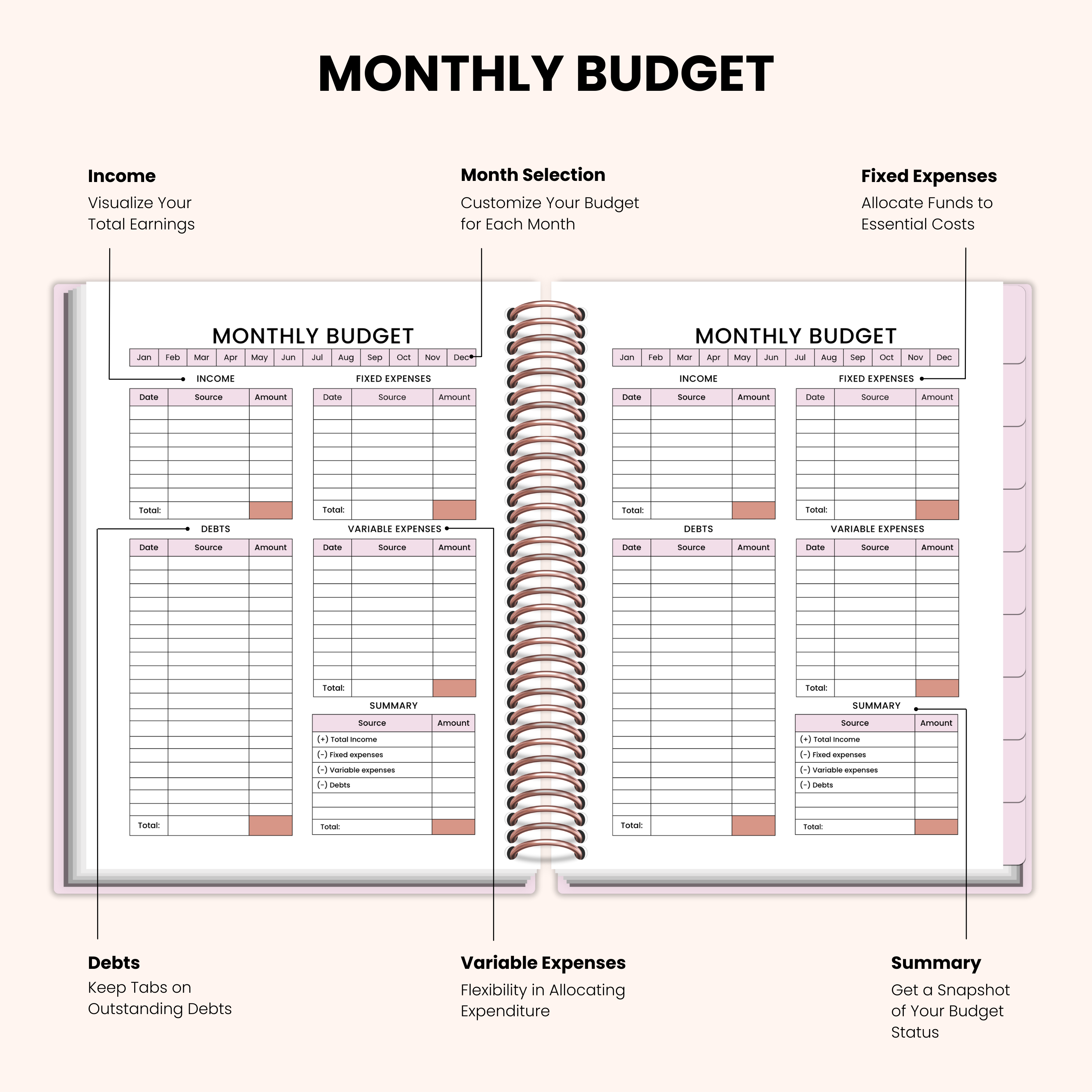 The Corporate Girl Planner - Planner Only