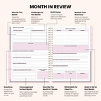 Corporate Girl Planner - 12 Month, Weekly Planner