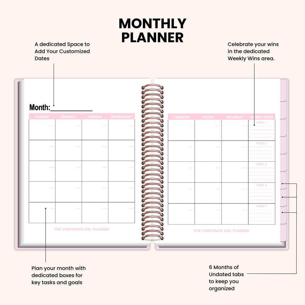 The Corporate Girl Planner - Planner Only