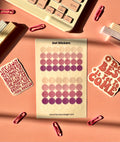 Dot Stickers - Purple Rain Glossy