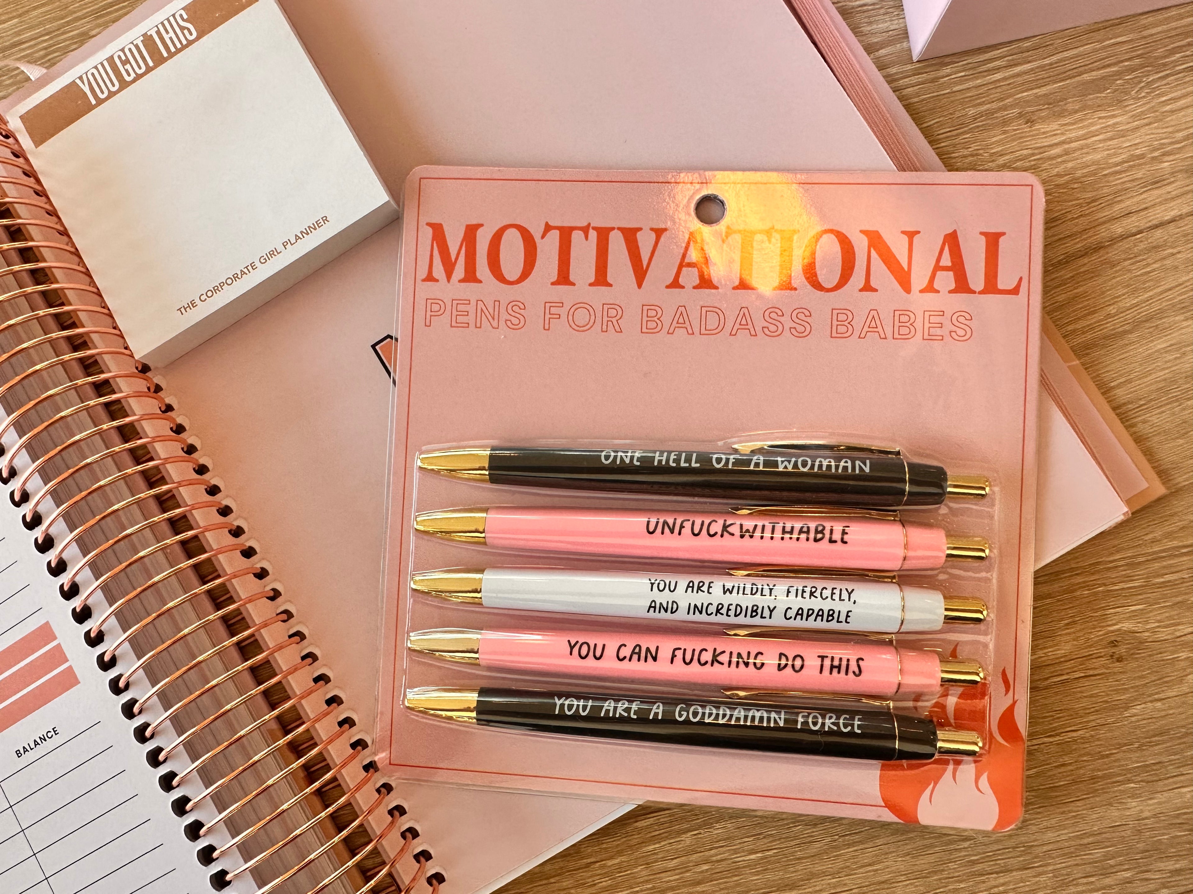 Motivational Pens For Badass Babes