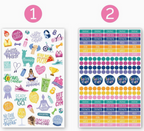 Our Fitness and Healthy Living Stickers are designed to inspire and support your journey to a healthier, balanced lifestyle while helping you stay organized and motivated. Here’s what makes these stickers a must-have for your wellness routine. 