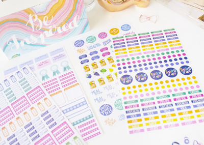Our Fitness and Healthy Living Stickers are designed to inspire and support your journey to a healthier, balanced lifestyle while helping you stay organized and motivated. Here’s what makes these stickers a must-have for your wellness routine. 