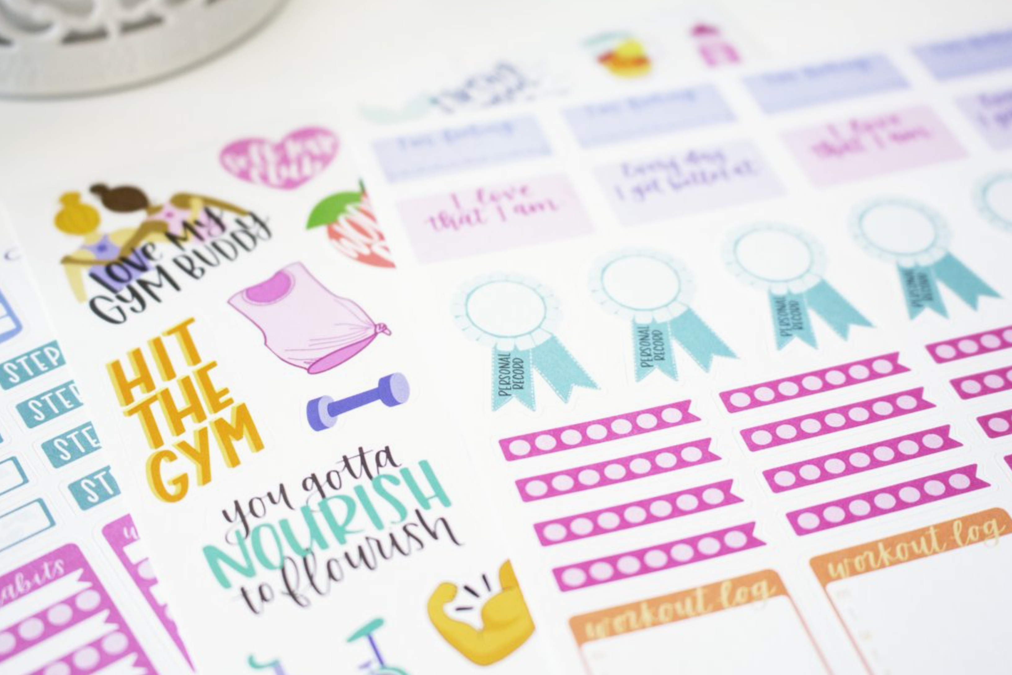 Our Fitness & Healthy Living Stickers are designed to inspire and support your journey to a healthier, balanced lifestyle while helping you stay organized and motivated. Here’s what makes these stickers a must-have for your wellness routine