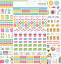 Our Productivity Stickers are the perfect mix of "fun" and "getting stuff done." Specifications & features include:

• 6 sticker sheets per pack, totaling 475 unique stickers
• 100% hand-drawn and hand-lettered icons and phrases to help decorate and enhance your planner
• Stickers include tactical elements like goal, appointment, and bill tracking plus birthday stickers, vacation stickers, and much more!