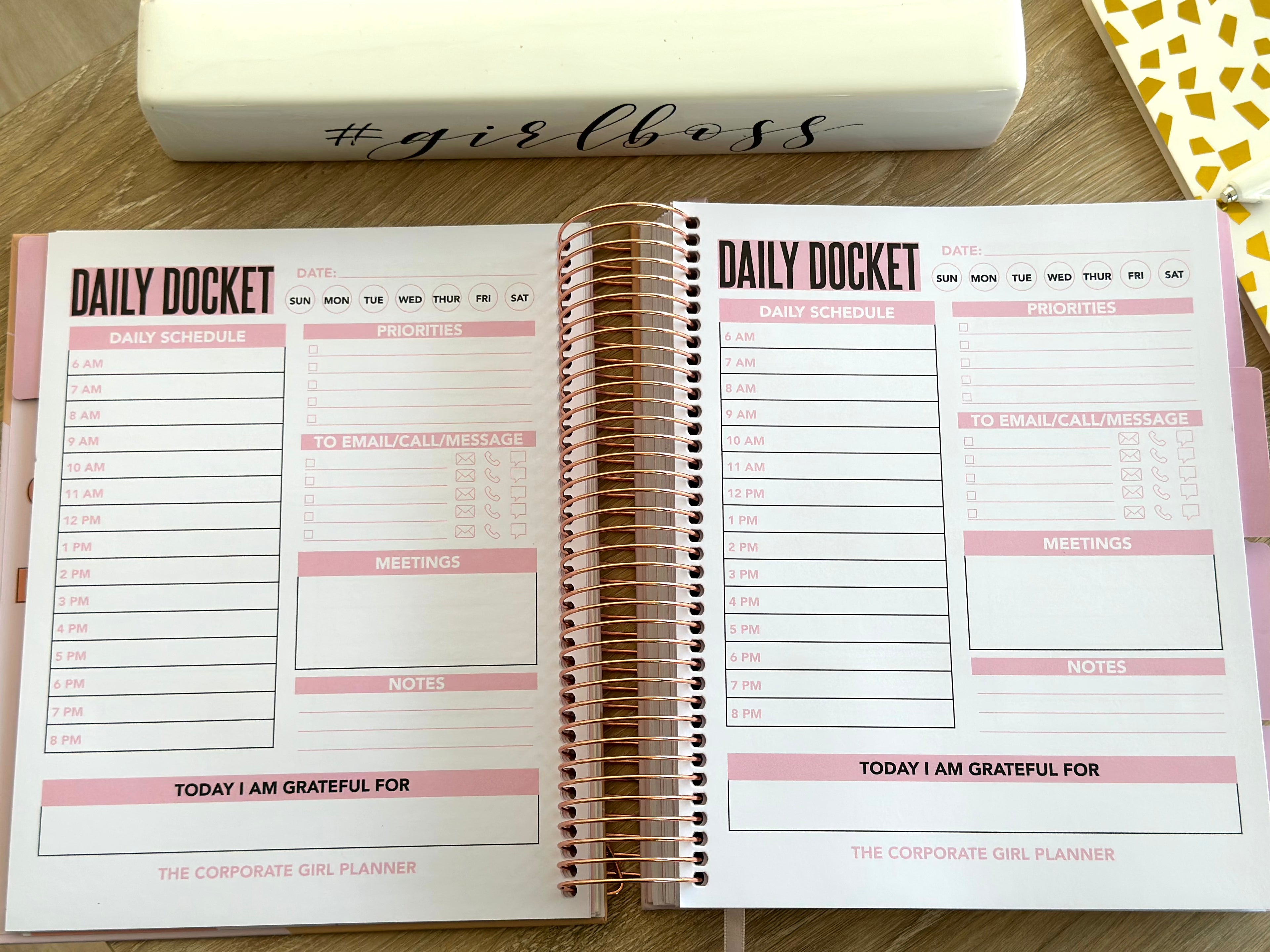 The Daily Docket Pages