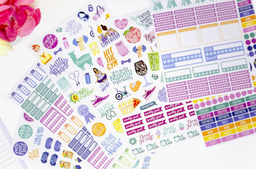 Our Fitness & Healthy Living Stickers are designed to inspire and support your journey to a healthier, balanced lifestyle while helping you stay organized and motivated. Here’s what makes these stickers a must-have for your wellness routine