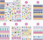 Our Fitness & Healthy Living Stickers are designed to inspire and support your journey to a healthier, balanced lifestyle while helping you stay organized and motivated. Here’s what makes these stickers a must-have for your wellness routine