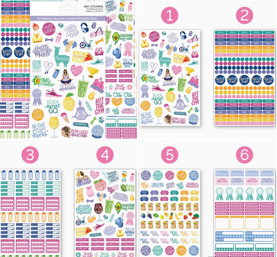 Our Fitness & Healthy Living Stickers are designed to inspire and support your journey to a healthier, balanced lifestyle while helping you stay organized and motivated. Here’s what makes these stickers a must-have for your wellness routine