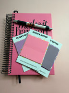 Pink Square Sticky Note