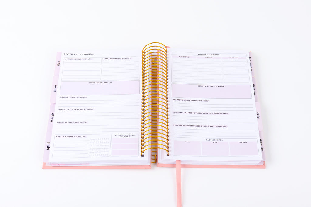 Corporate Girl Planner -  12 Month, Faux Leather, Weekly Planner