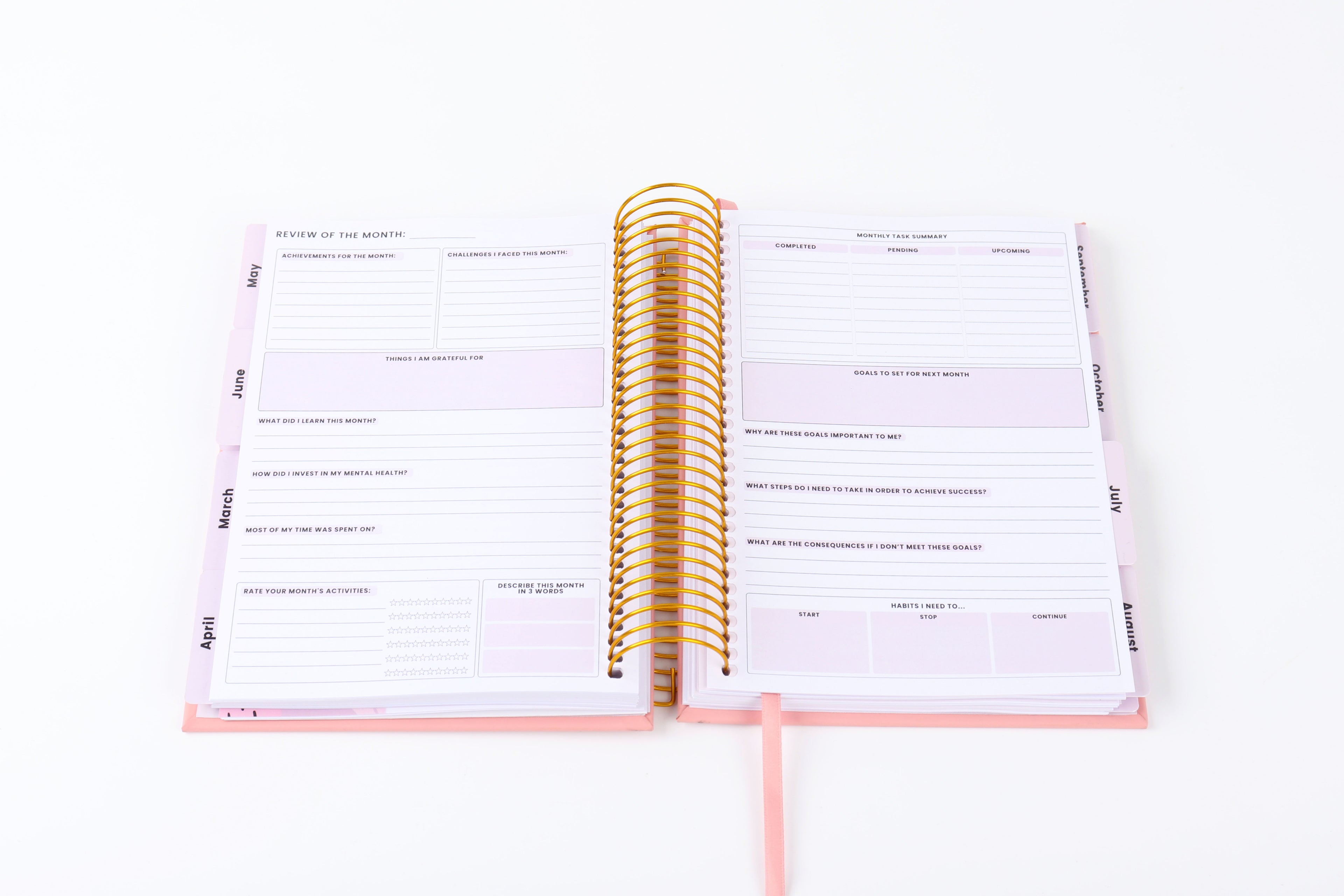 Corporate Girl Planner -  12 Month, Faux Leather, Weekly Planner