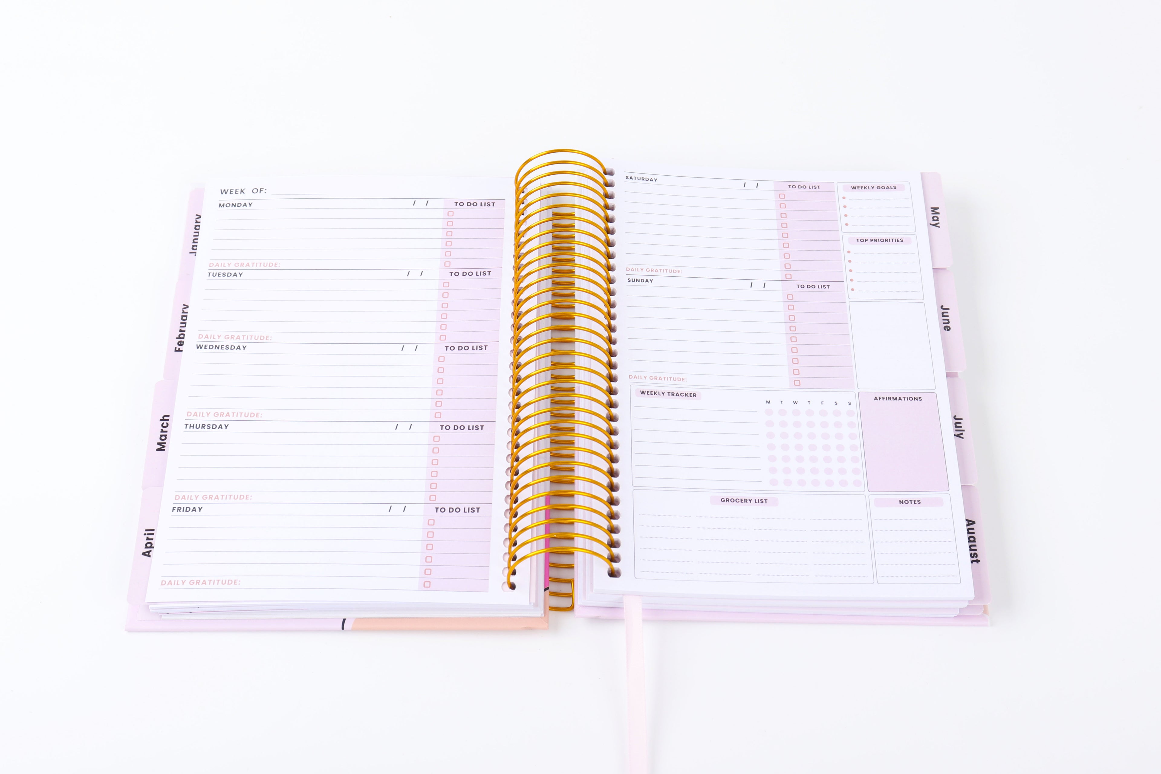Corporate Girl Planner - 12 Month, Weekly Planner