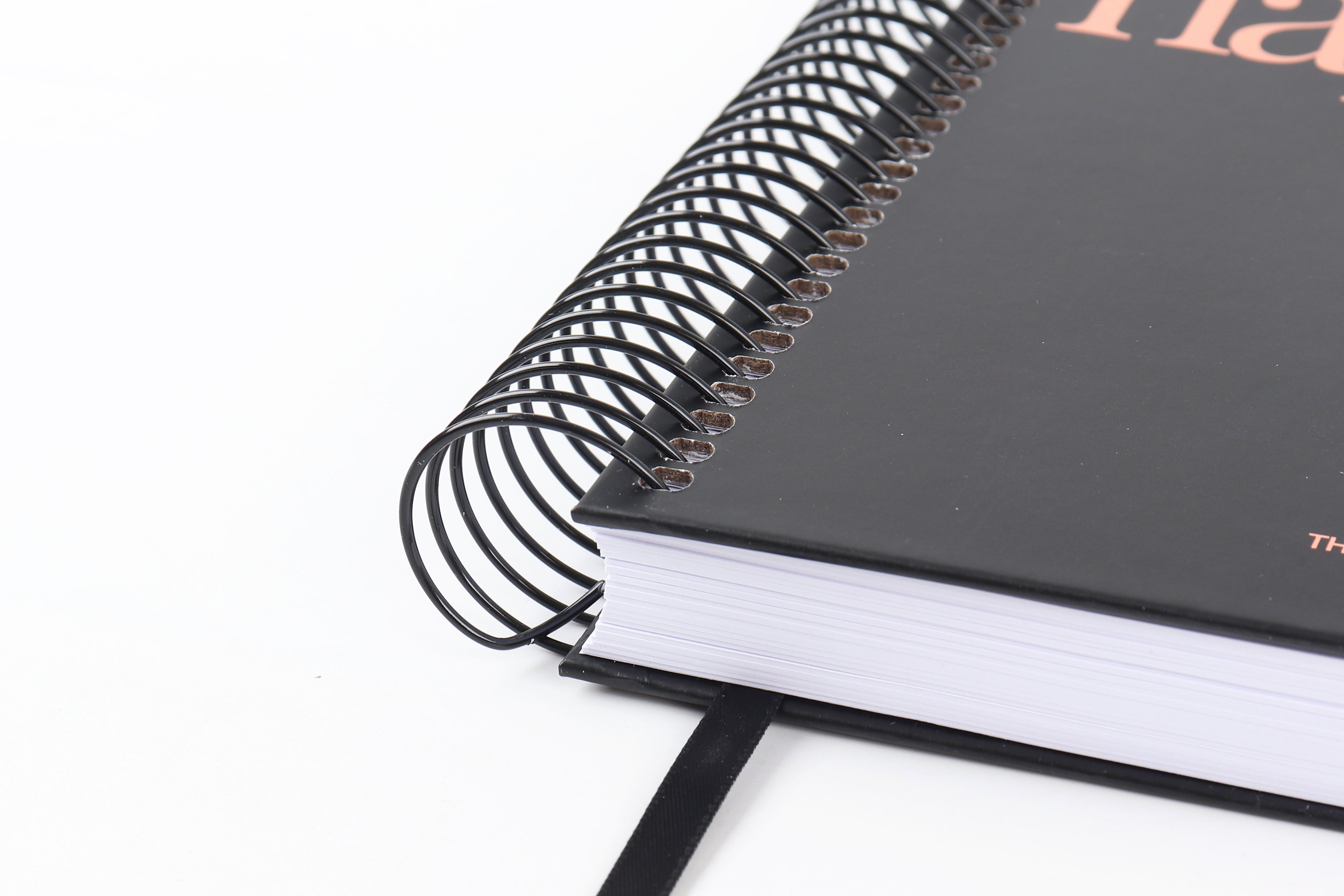 Make It Happen - Black and Rose Gold - Notebook