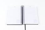 Make It Happen - Black and Rose Gold - Notebook