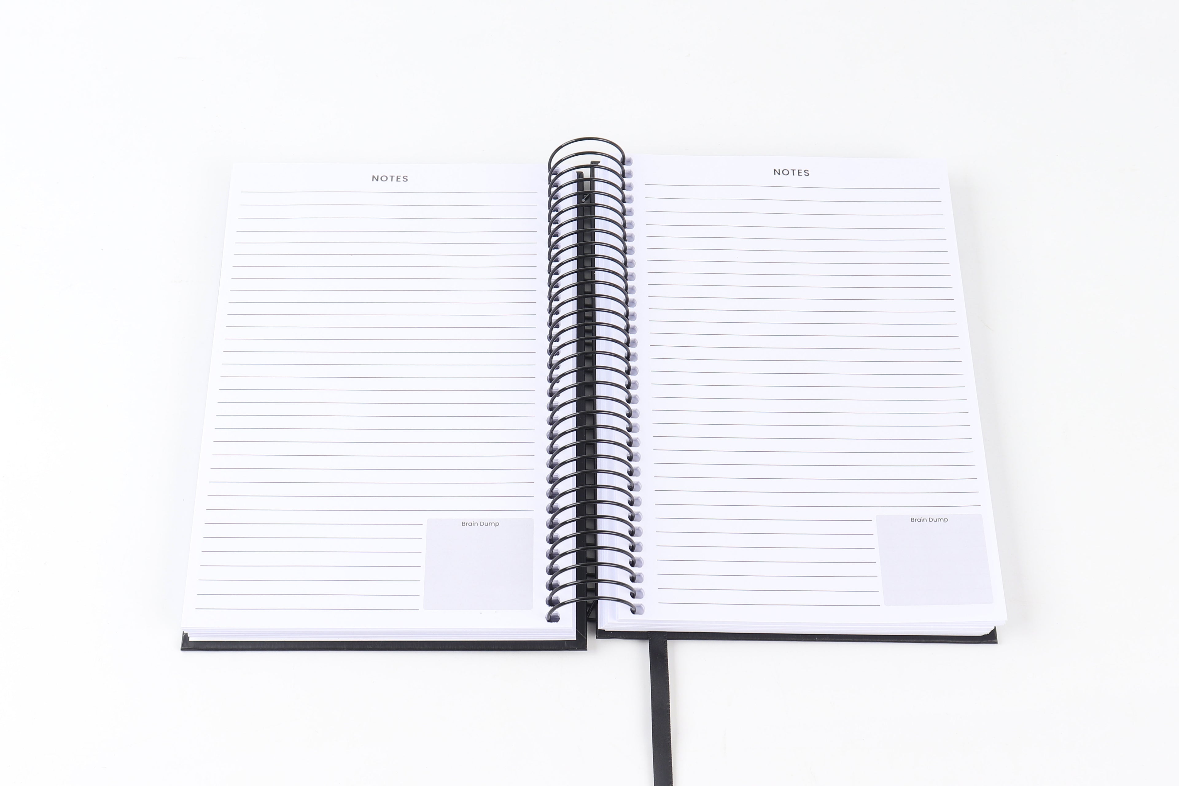 Make It Happen - Black and Rose Gold - Notebook