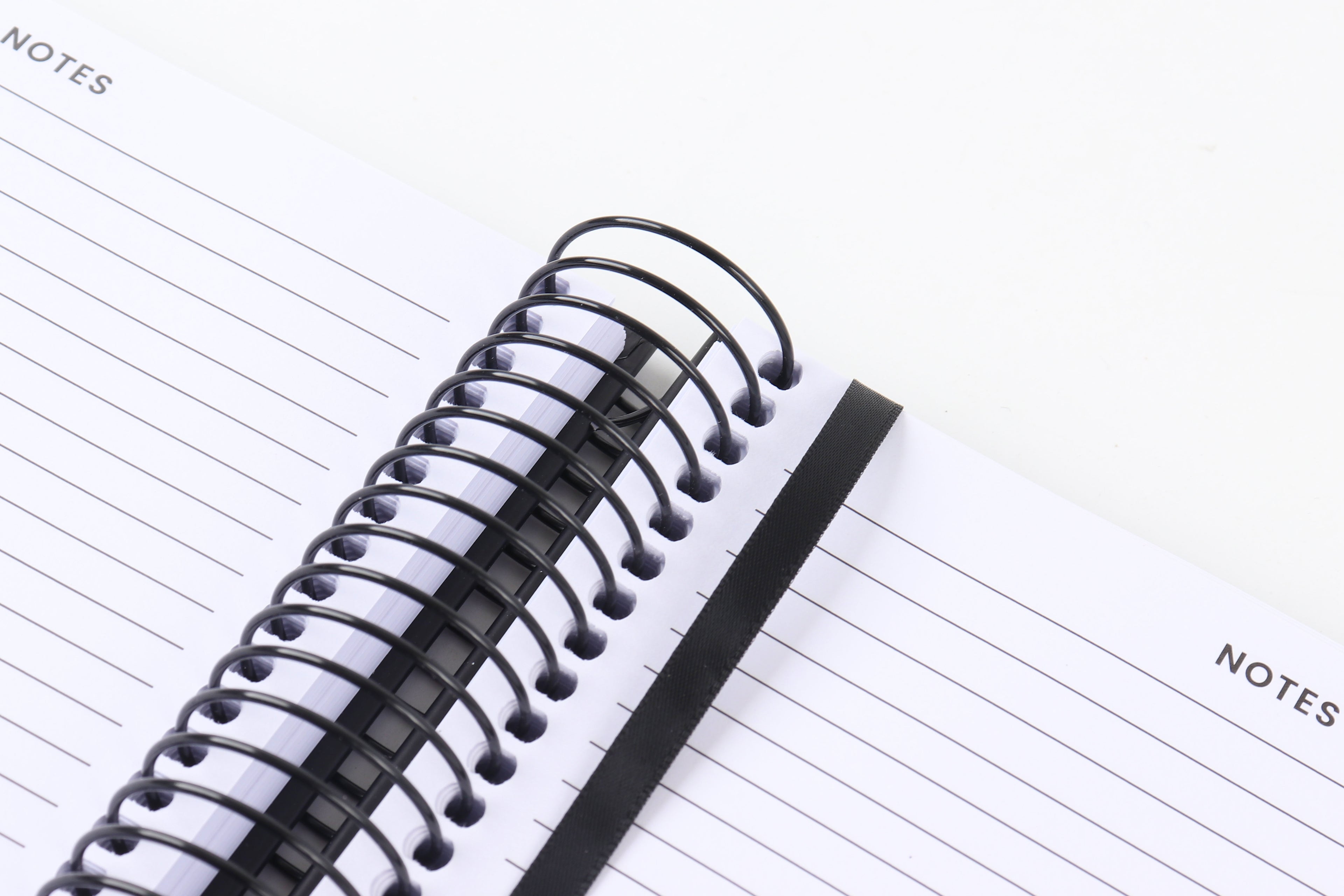 Make It Happen - Black and Rose Gold - Notebook