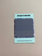 Violet Square Sticky Note