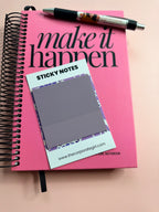 Violet Square Sticky Note
