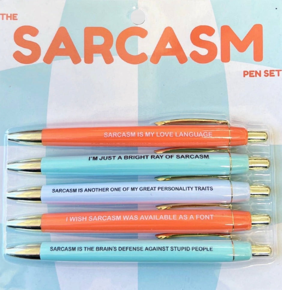 Sarcasm Pen Set
