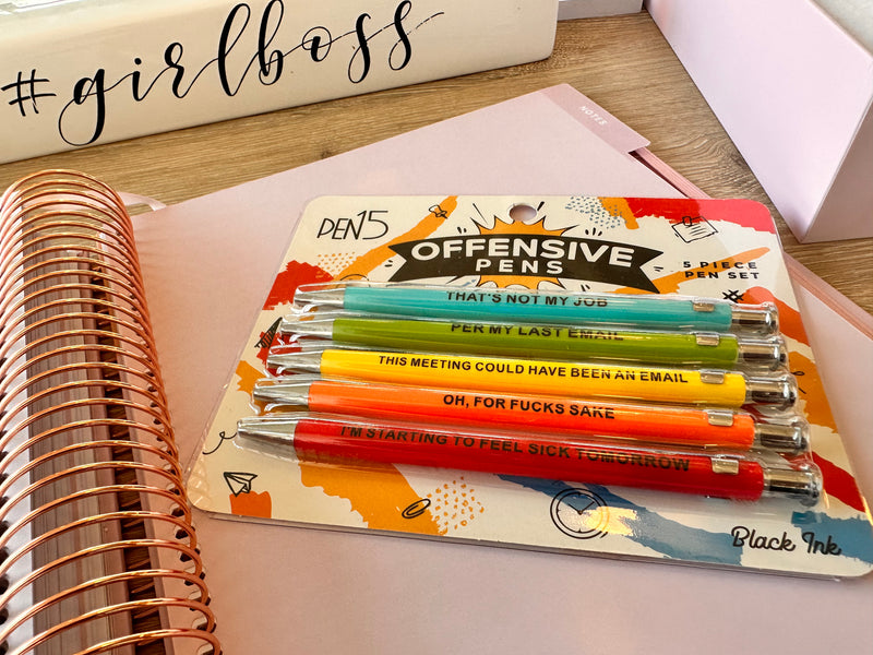 Corporate Thoughts Pen Set