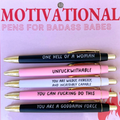 Motivational Pens For Badass Babes