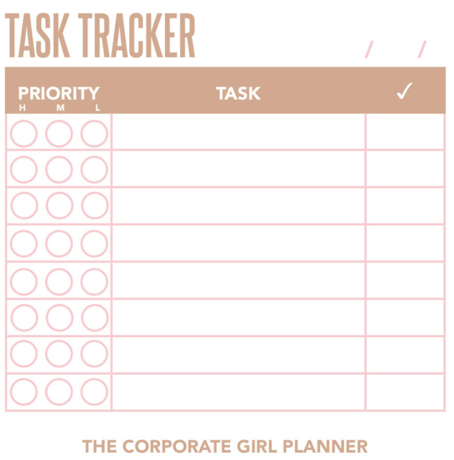 Task Tracker Sticky Notes