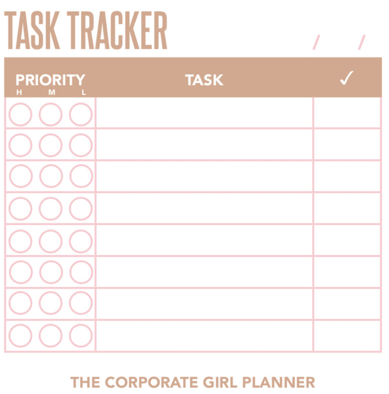 Task Tracker Sticky Notes