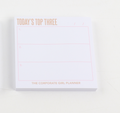 Today's top 3 sticky notes