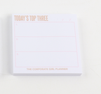 Today's top 3 sticky notes