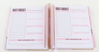 The Corporate Girl Planner, 6 month, Undated, Pink, Rosegold, 260 pages