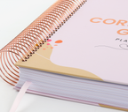 The Corporate Girl Planner, 6 month, Undated, Pink, Rosegold, 260 pages