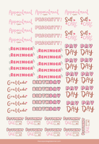 Corporate Girl Planner - 12 Month, Weekly Planner