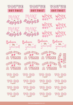 Corporate Girl Planner - 12 Month, Weekly Planner