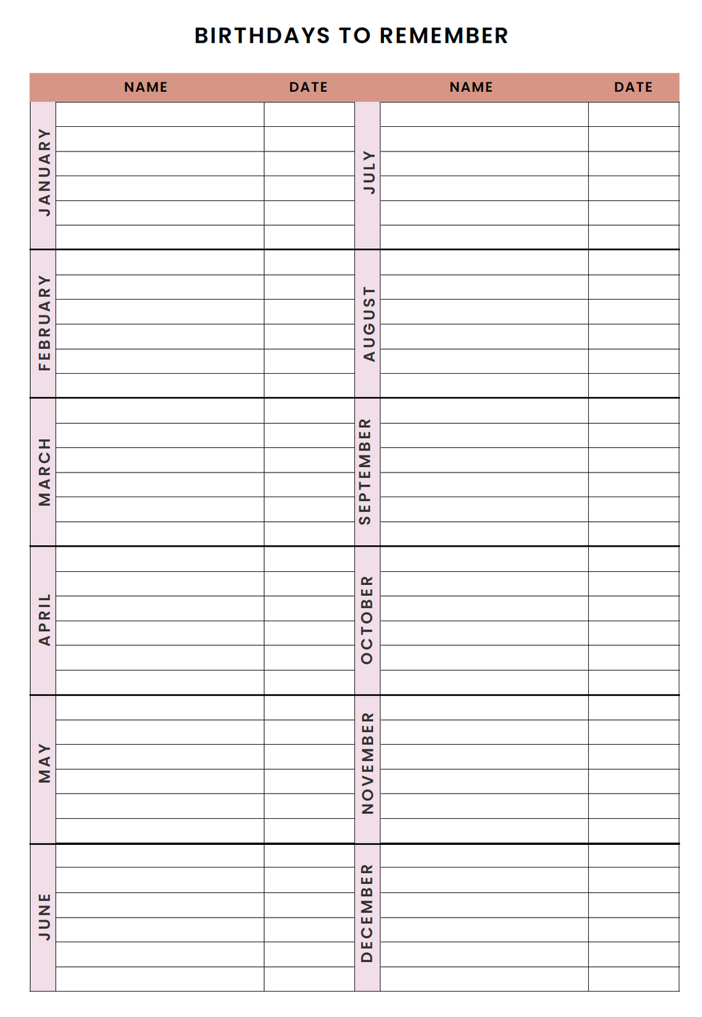 Corporate Girl Planner - 12 Month, Weekly Planner