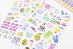 Corporate Girl Planner Fitness Stickers