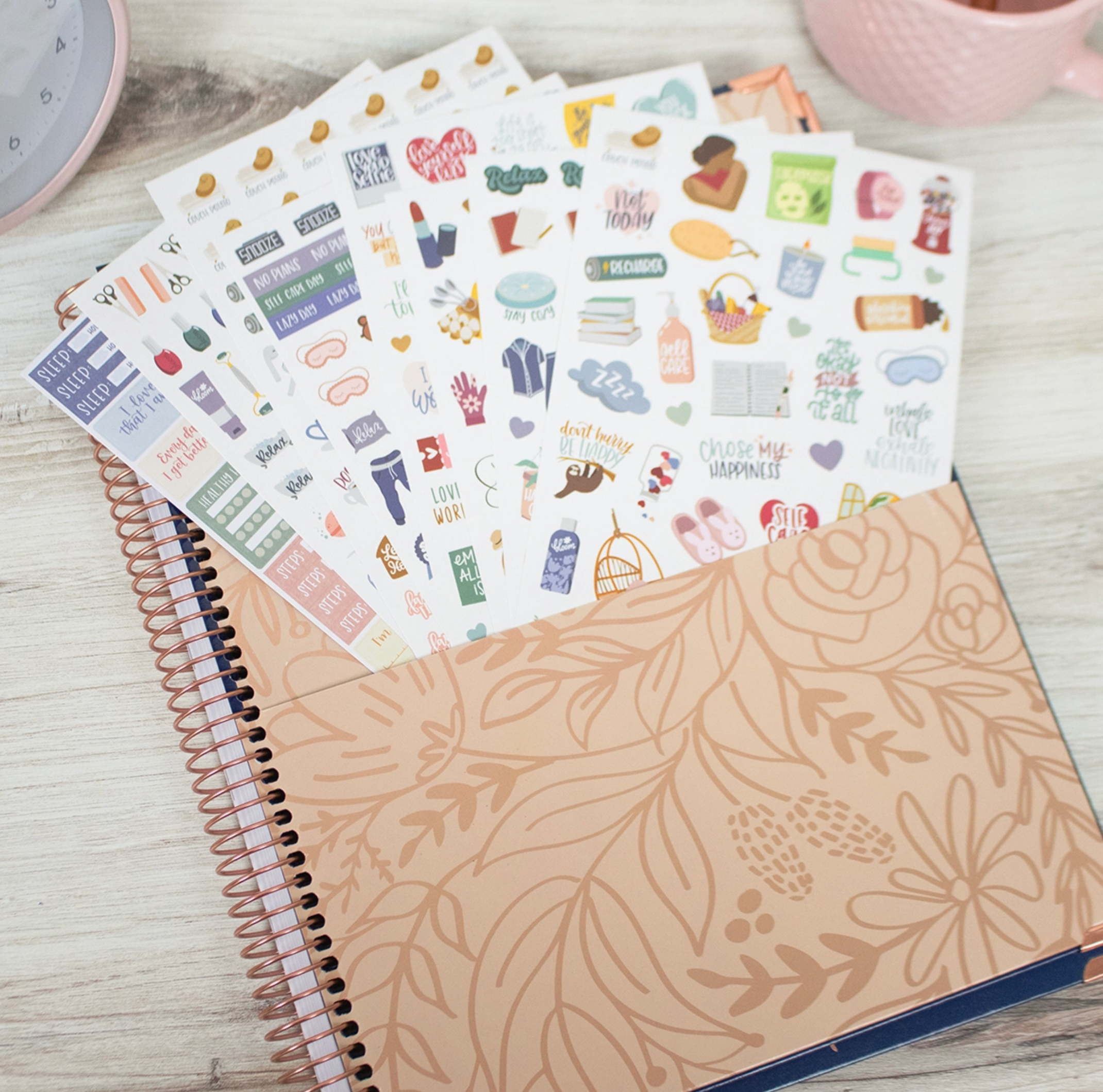 Corporate Girl Planner Self Care Stickers