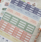 Corporate Girl Planner Self Care Stickers
