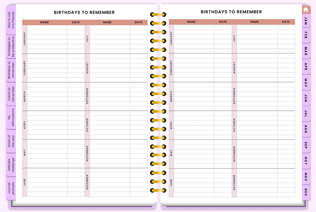 2026 Corporate Girl Weekly Digital Planner - (Digital Download)