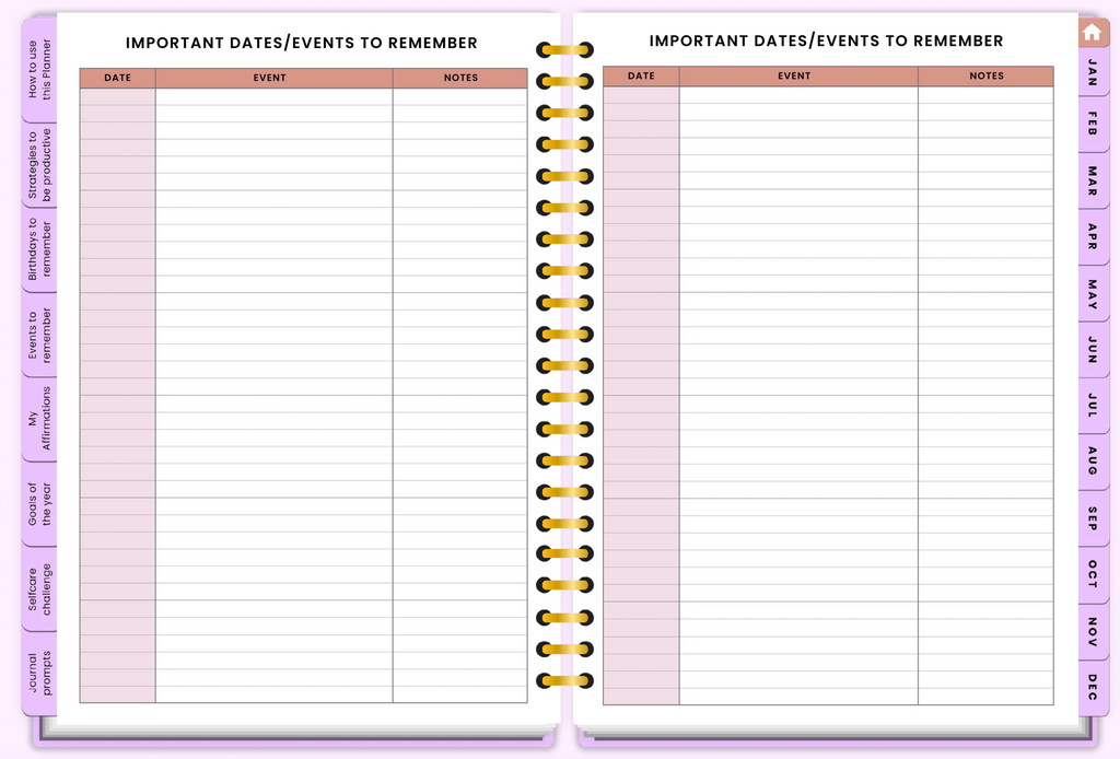 2026 Corporate Girl Weekly Digital Planner - (Digital Download)