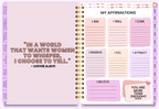 2026 Corporate Girl Weekly Digital Planner - (Digital Download)