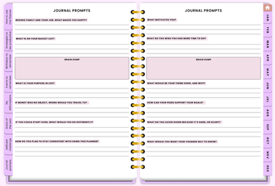 2025 Corporate Girl Digital Planner - Weekly