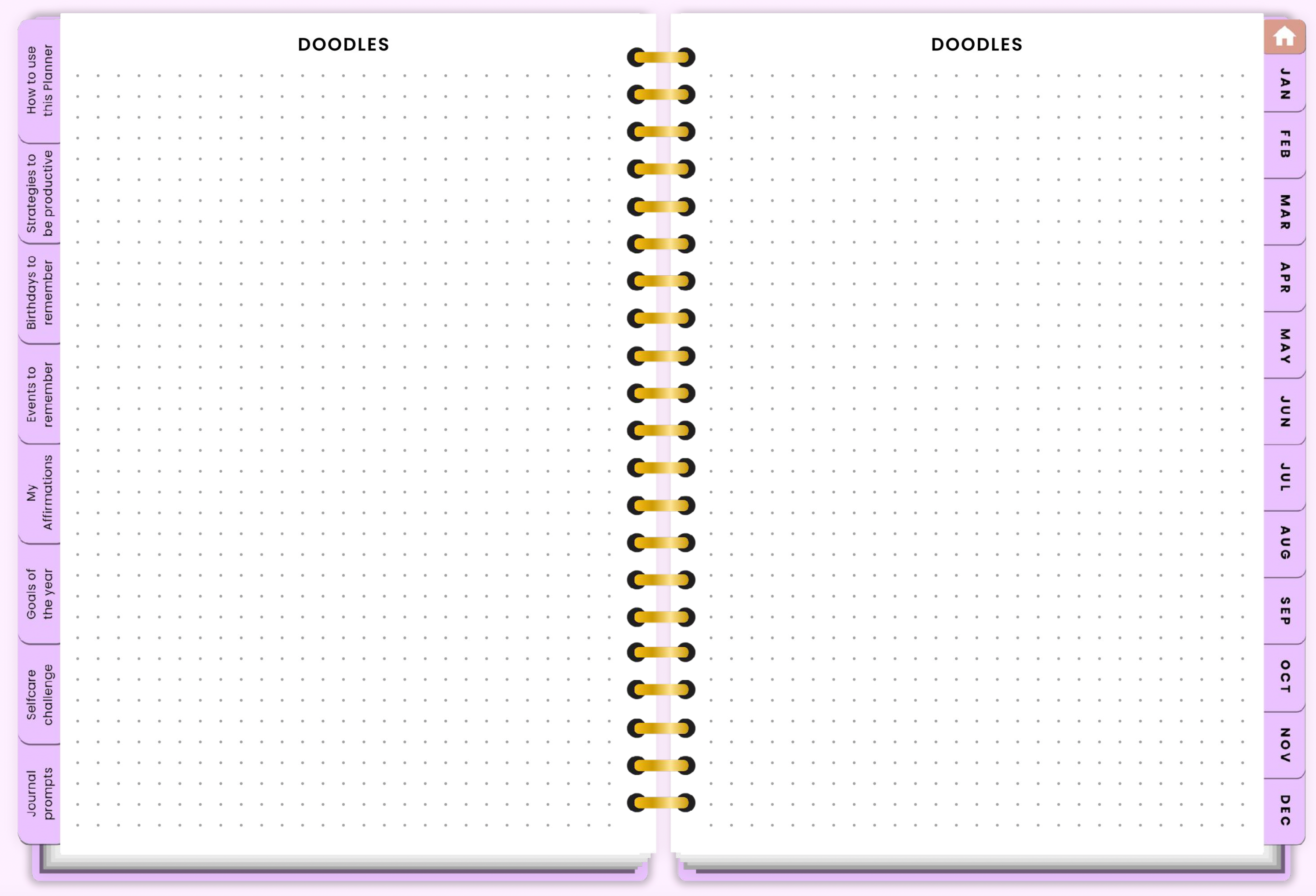 2026 Corporate Girl Weekly Digital Planner - (Digital Download)