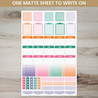 Corporate Girl Planner Student Stickers