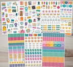 Corporate Girl Planner Student Stickers