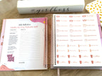 The Corporate Girl Planner, 6 month, Undated, Pink, Rosegold, 260 pages