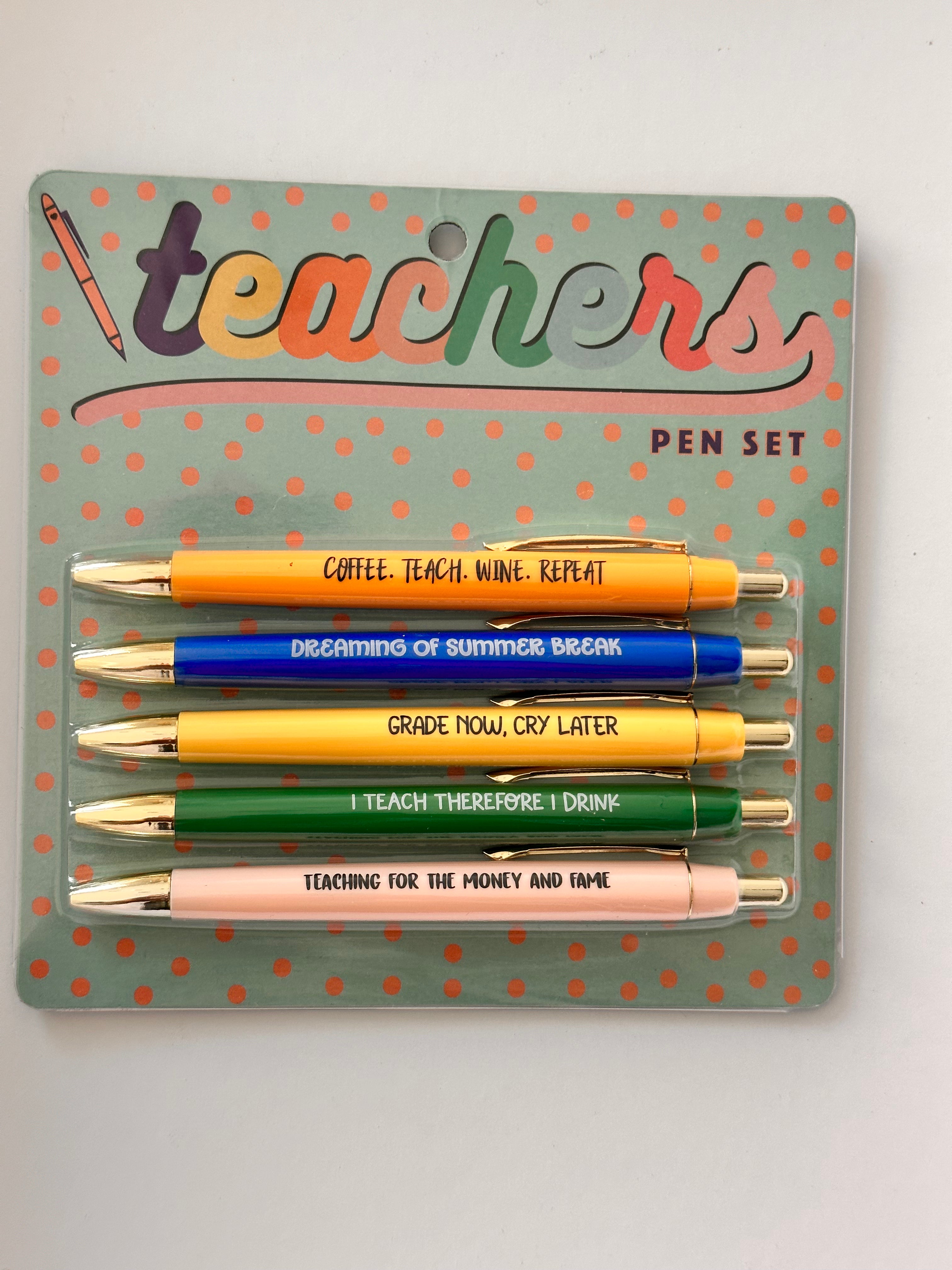 Teachers Pen Set