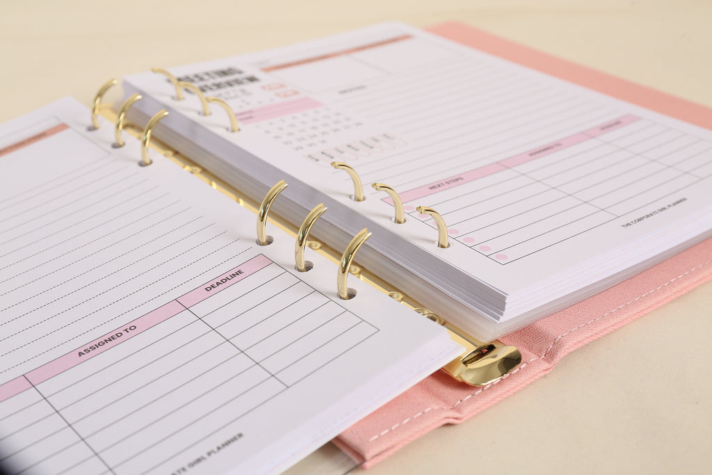The Corporate Girl A5 Personalized Agenda